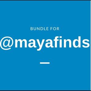 Bundle for @mayafinds